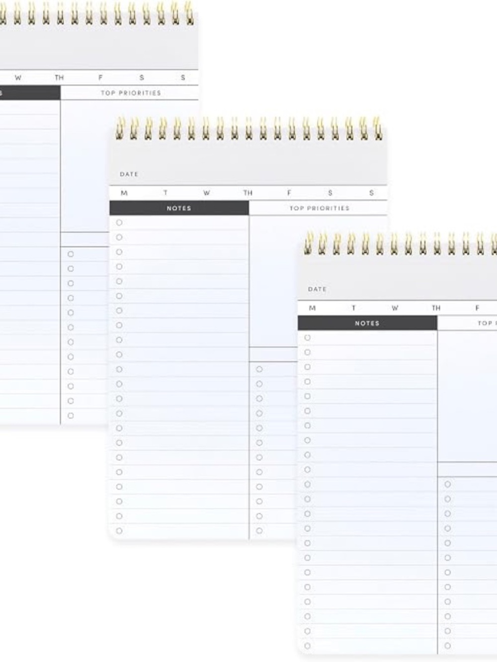 2 Paperage Daily To Do List Notebooks (New)